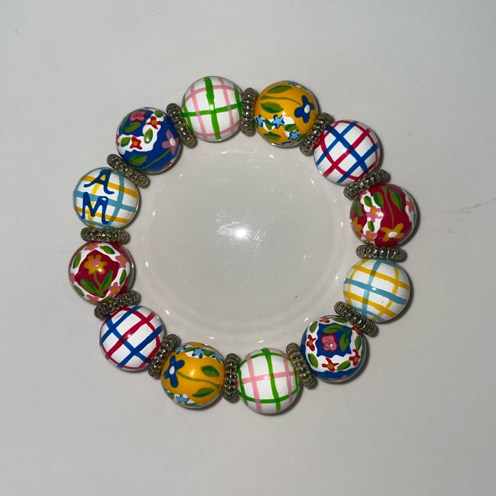 Angela Moore Hand Painted Bracelet